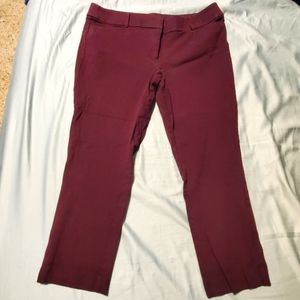 Purple/Maroon Cropped Pants